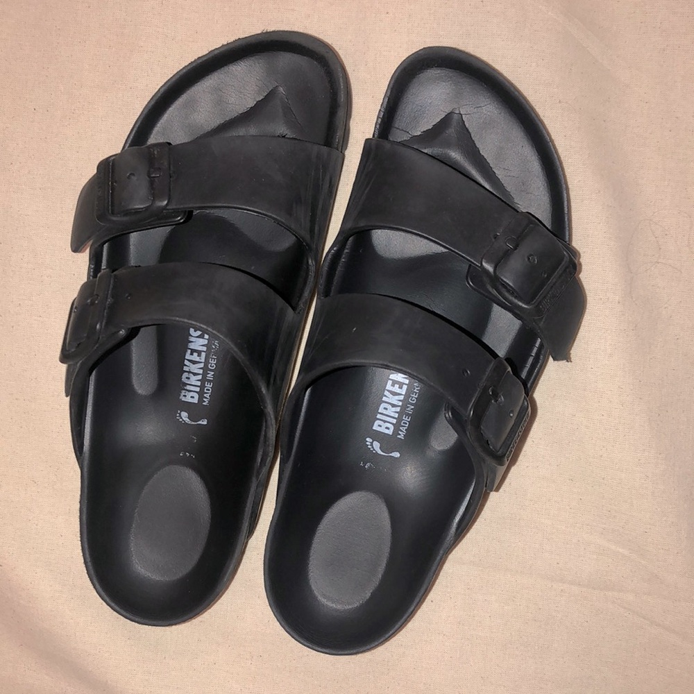 Birkenstock Rubber Arizona Essentials Black